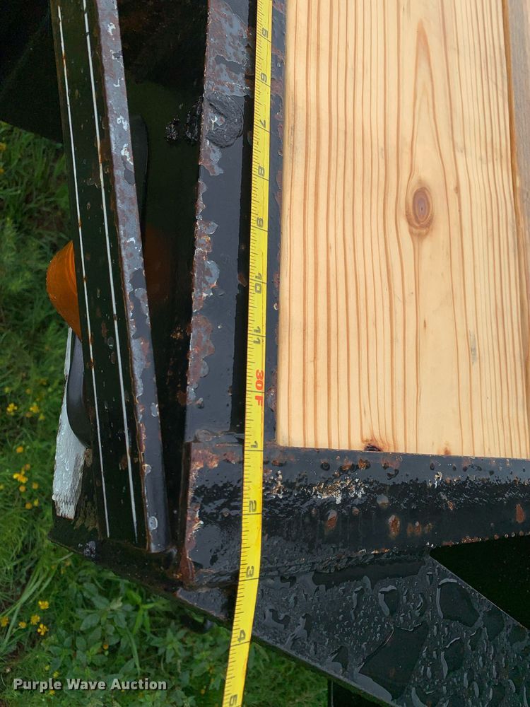 image for item LH9763 Shop built  equipment trailer