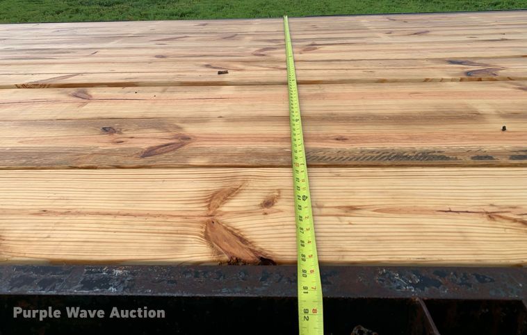 image for item LH9763 Shop built  equipment trailer