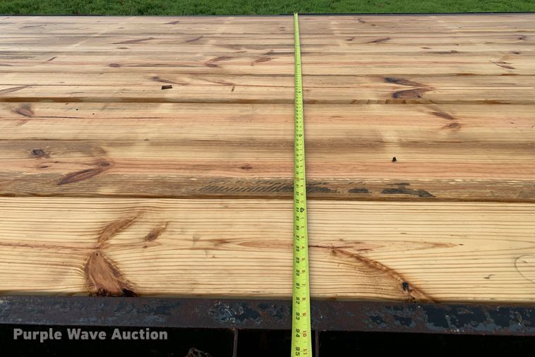 image for item LH9763 Shop built  equipment trailer