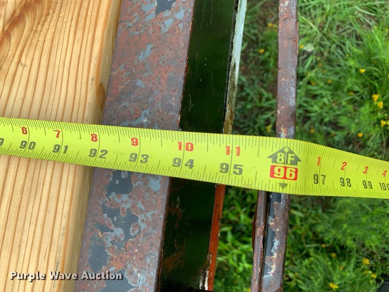 image for item LH9763 Shop built  equipment trailer