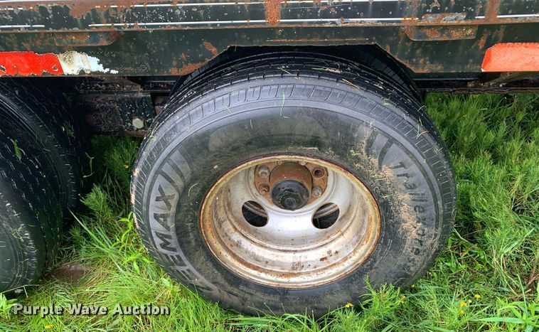 image for item LH9763 Shop built  equipment trailer