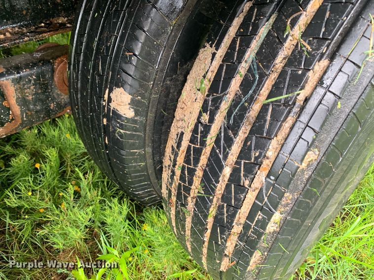 image for item LH9763 Shop built  equipment trailer