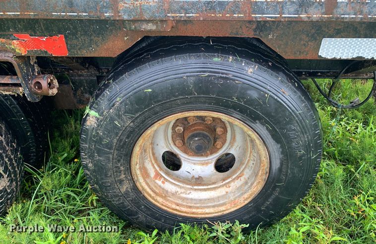 image for item LH9763 Shop built  equipment trailer