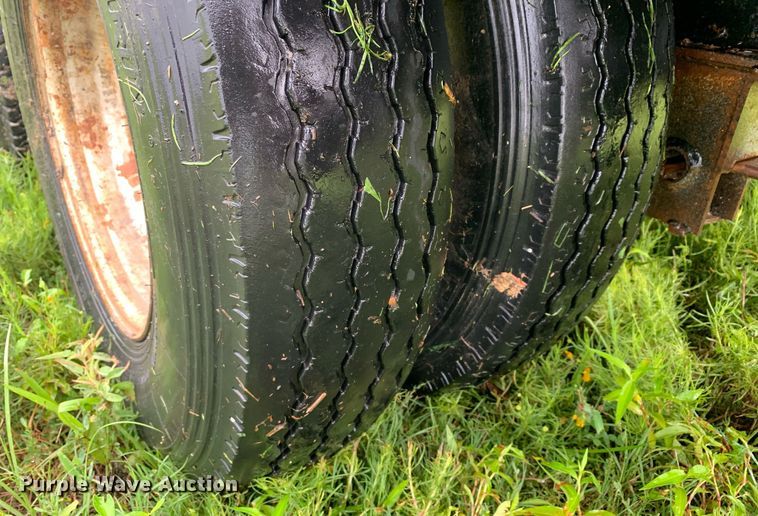 image for item LH9763 Shop built  equipment trailer