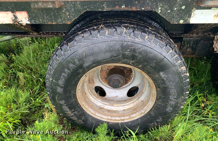 image for item LH9763 Shop built  equipment trailer