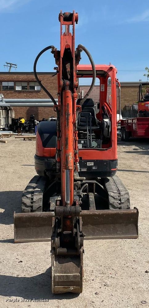 image for item LJ9780 2016 Kubota KX91-3S2  mini excavator