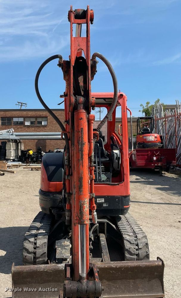 image for item LJ9780 2016 Kubota KX91-3S2  mini excavator