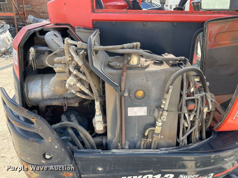 image for item LJ9780 2016 Kubota KX91-3S2  mini excavator