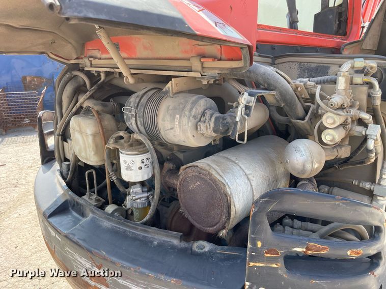 image for item LJ9780 2016 Kubota KX91-3S2  mini excavator