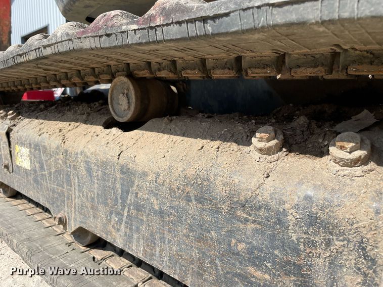 image for item LJ9780 2016 Kubota KX91-3S2  mini excavator