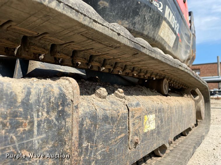 image for item LJ9780 2016 Kubota KX91-3S2  mini excavator