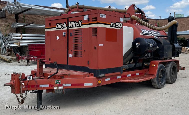 image for item LJ9781 2013 Ditch Witch FX50  vacuum excavator
