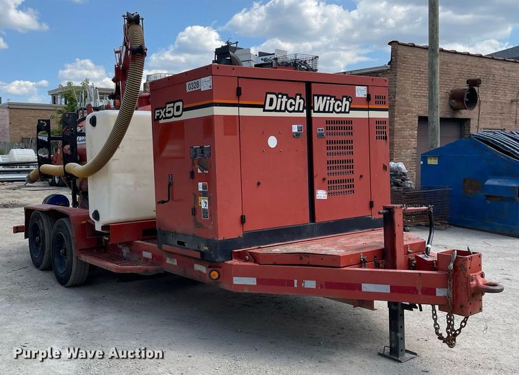 image for item LJ9781 2013 Ditch Witch FX50  vacuum excavator