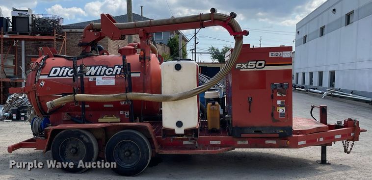 image for item LJ9781 2013 Ditch Witch FX50  vacuum excavator