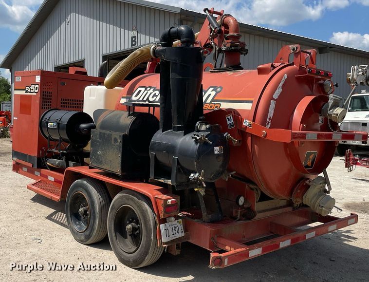 image for item LJ9781 2013 Ditch Witch FX50  vacuum excavator