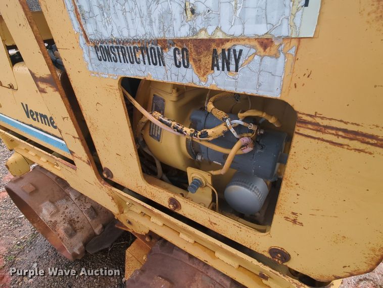 image for item LM9857 1991 Vermeer TC23-33  trench compactor