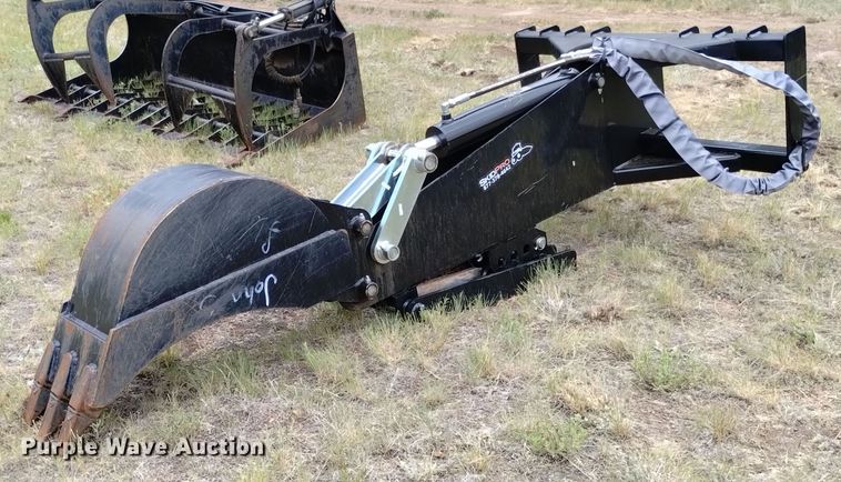 image for item LP9645 SkidPro 622-1-0001  skid steer backhoe