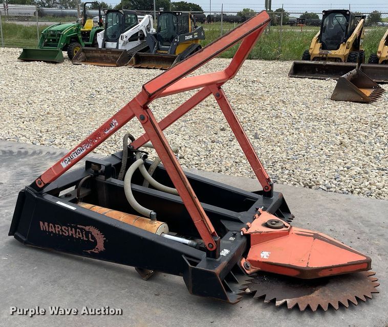 image for item LS9471 Marshall 1600  skid steer tree saw