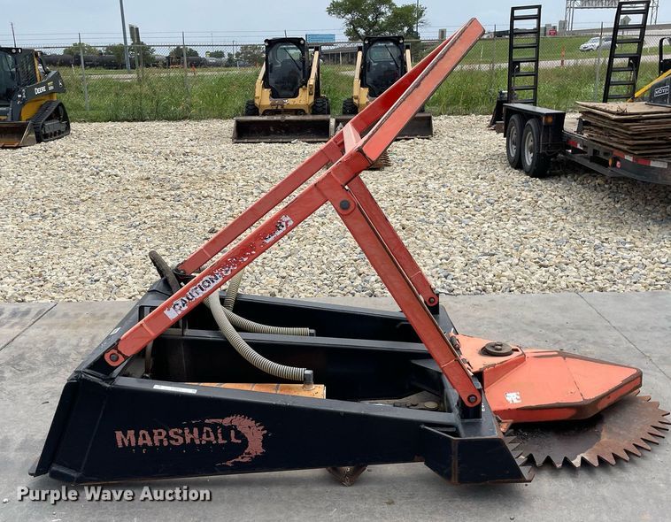 image for item LS9471 Marshall 1600  skid steer tree saw
