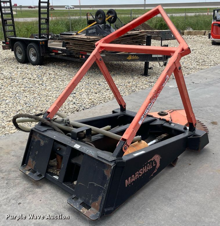 image for item LS9471 Marshall 1600  skid steer tree saw