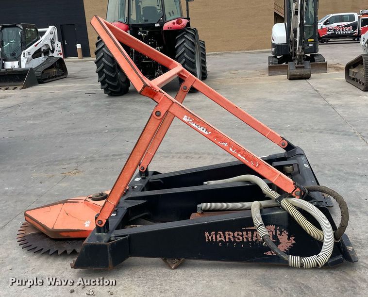 image for item LS9471 Marshall 1600  skid steer tree saw