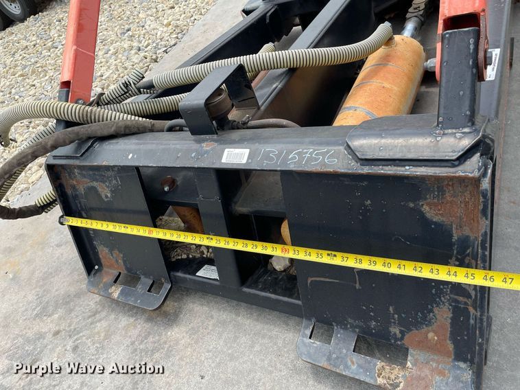 image for item LS9471 Marshall 1600  skid steer tree saw