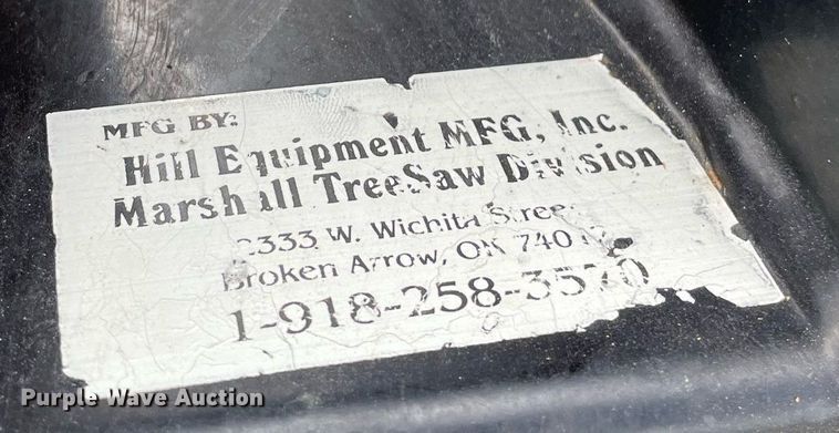 image for item LS9471 Marshall 1600  skid steer tree saw