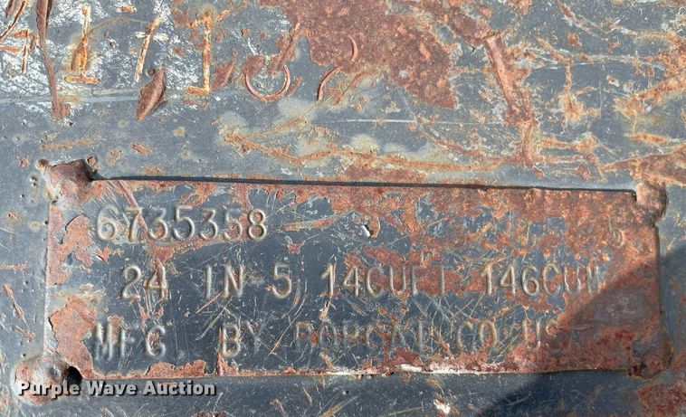 image for item LS9475 Bobcat  mini excavator bucket