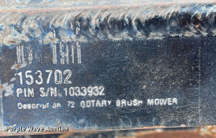 image for item LS9476 Erskine  skid steer rotary mower