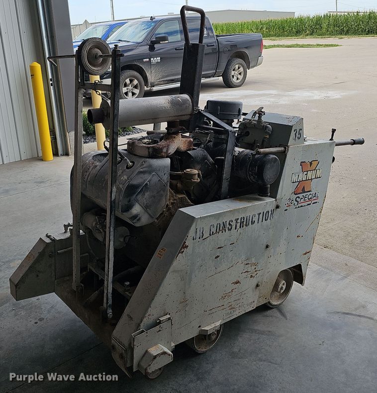 image for item MD9935 Magnum .38 Special  concrete saw