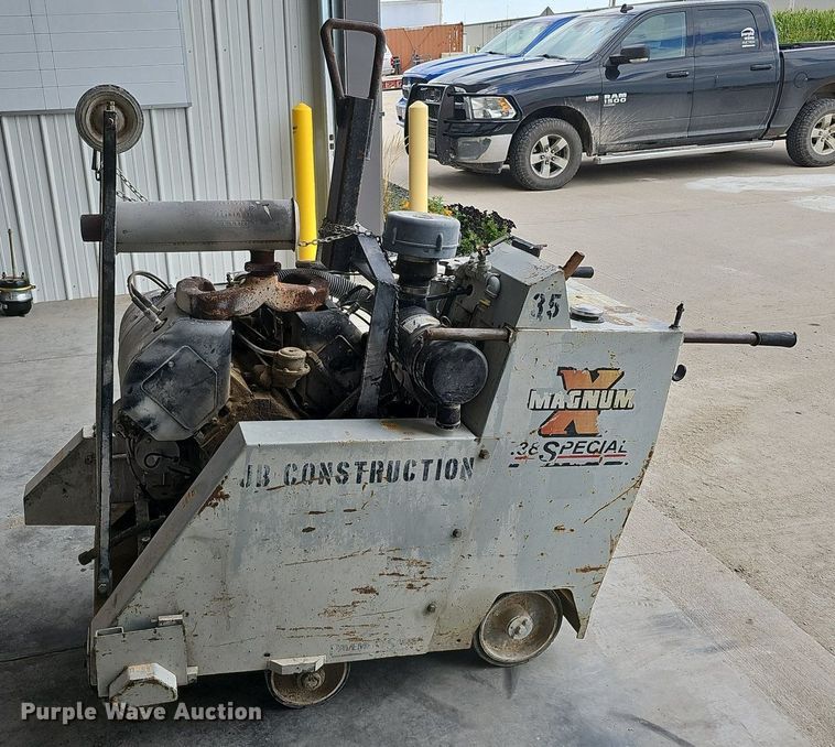 image for item MD9935 Magnum .38 Special  concrete saw