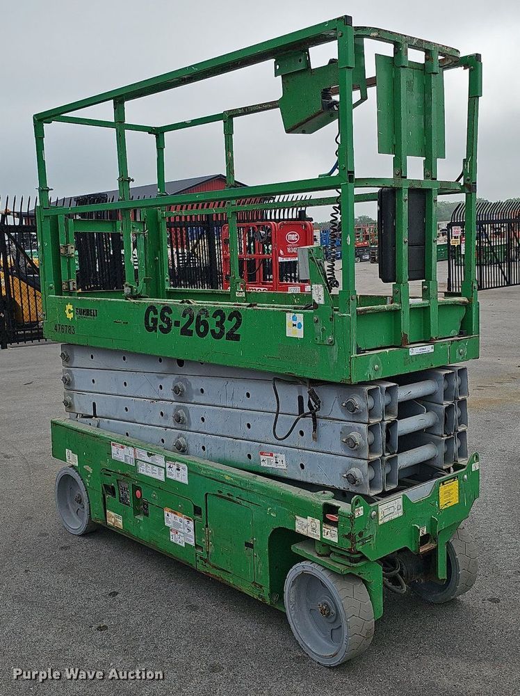 image for item MD9940 2012 Genie GS-2632  scissor lift