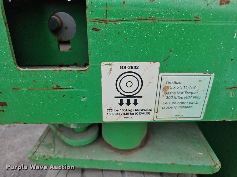 image for item MD9940 2012 Genie GS-2632  scissor lift