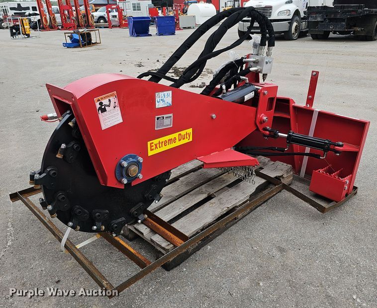 image for item MD9950 2023 Handy Attachments HSG28  skid steer stump grinder