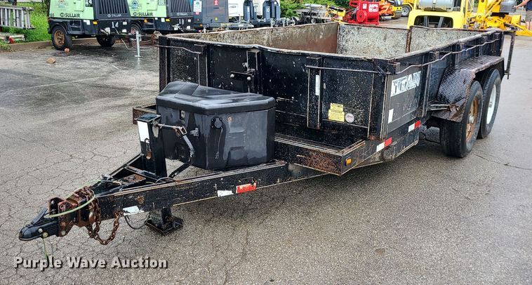 image for item MQ9543 2011 Titan  dump trailer