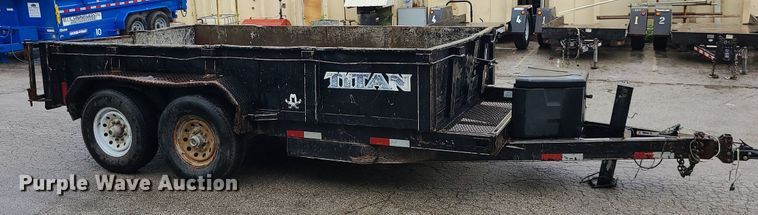 image for item MQ9543 2011 Titan  dump trailer