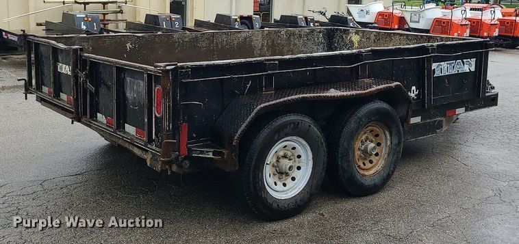 image for item MQ9543 2011 Titan  dump trailer