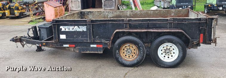 image for item MQ9543 2011 Titan  dump trailer