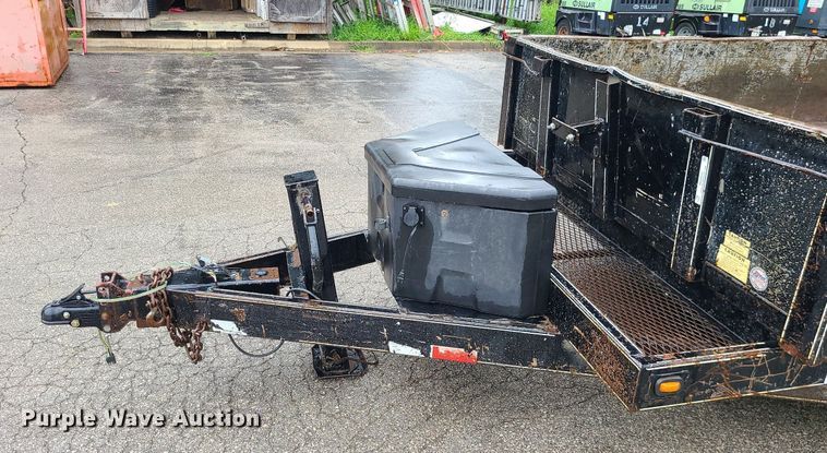 image for item MQ9543 2011 Titan  dump trailer