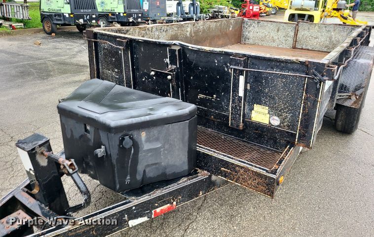 image for item MQ9543 2011 Titan  dump trailer
