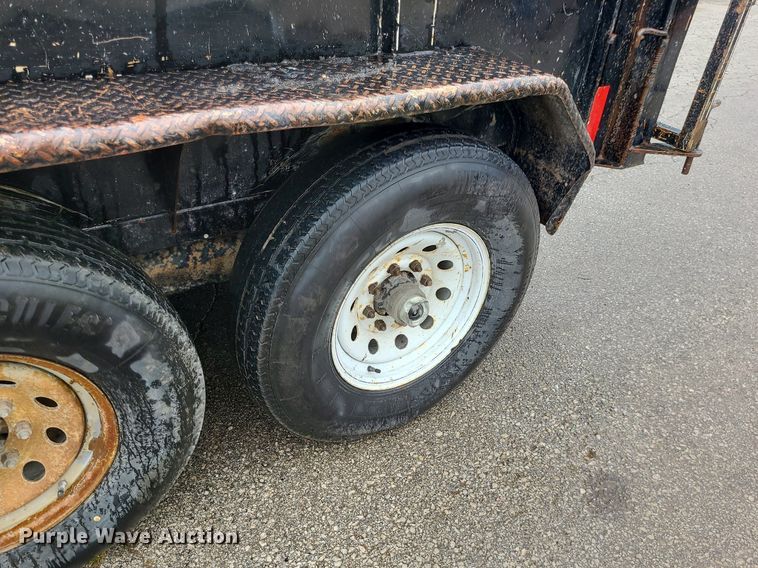 image for item MQ9543 2011 Titan  dump trailer