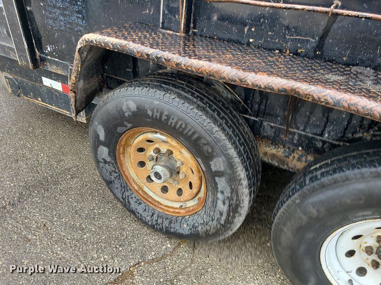 image for item MQ9543 2011 Titan  dump trailer