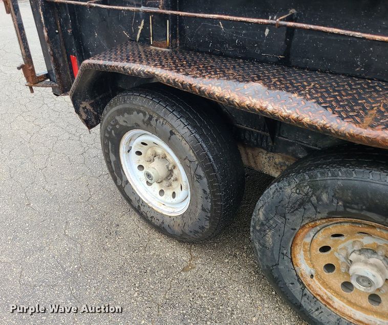 image for item MQ9543 2011 Titan  dump trailer