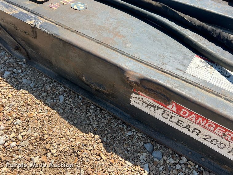 image for item NA9016 Virnig  skid steer rotary mower