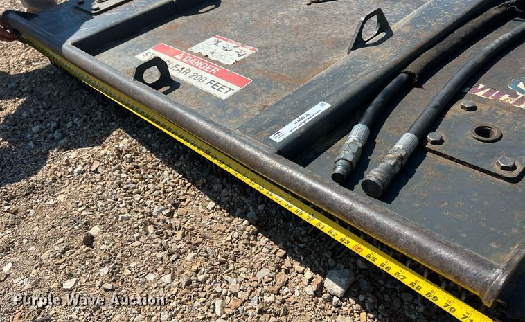 image for item NA9016 Virnig  skid steer rotary mower