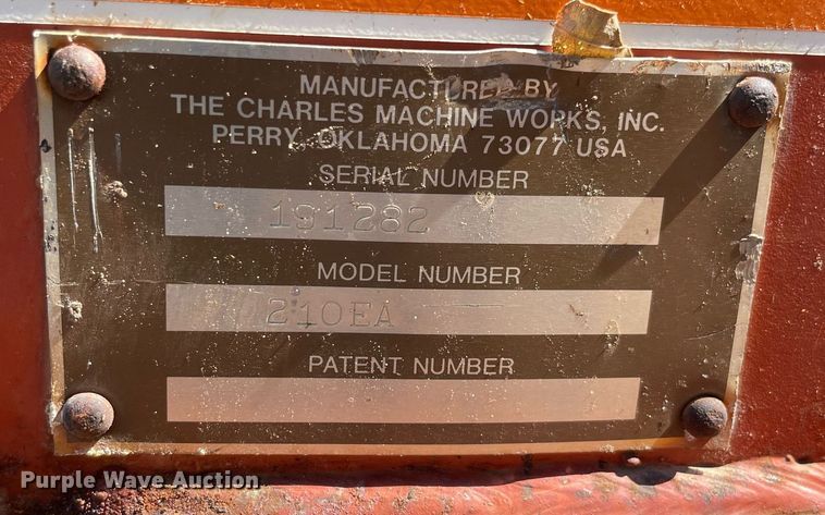 image for item NB9109 Ditch Witch 210EA  earth auger