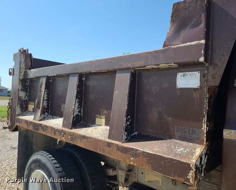 image for item NX9632 1974 GMC 6500  Crew Cab dump truck