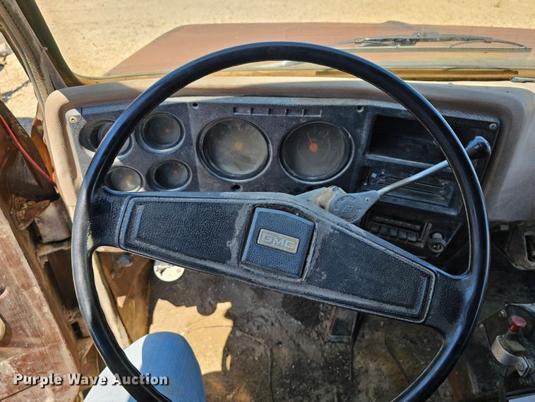 image for item NX9632 1974 GMC 6500  Crew Cab dump truck