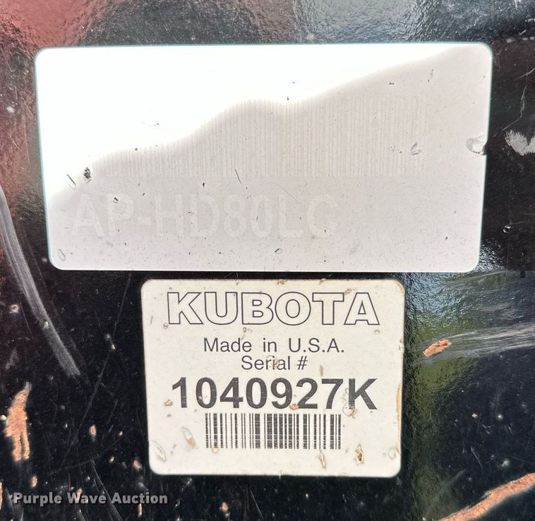 image for item OC9096 2018 Kubota SVL95-2S  tracked skid steer loader