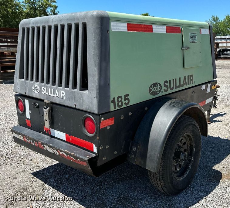 image for item OC9101 2007 Sullair 185  air compressor